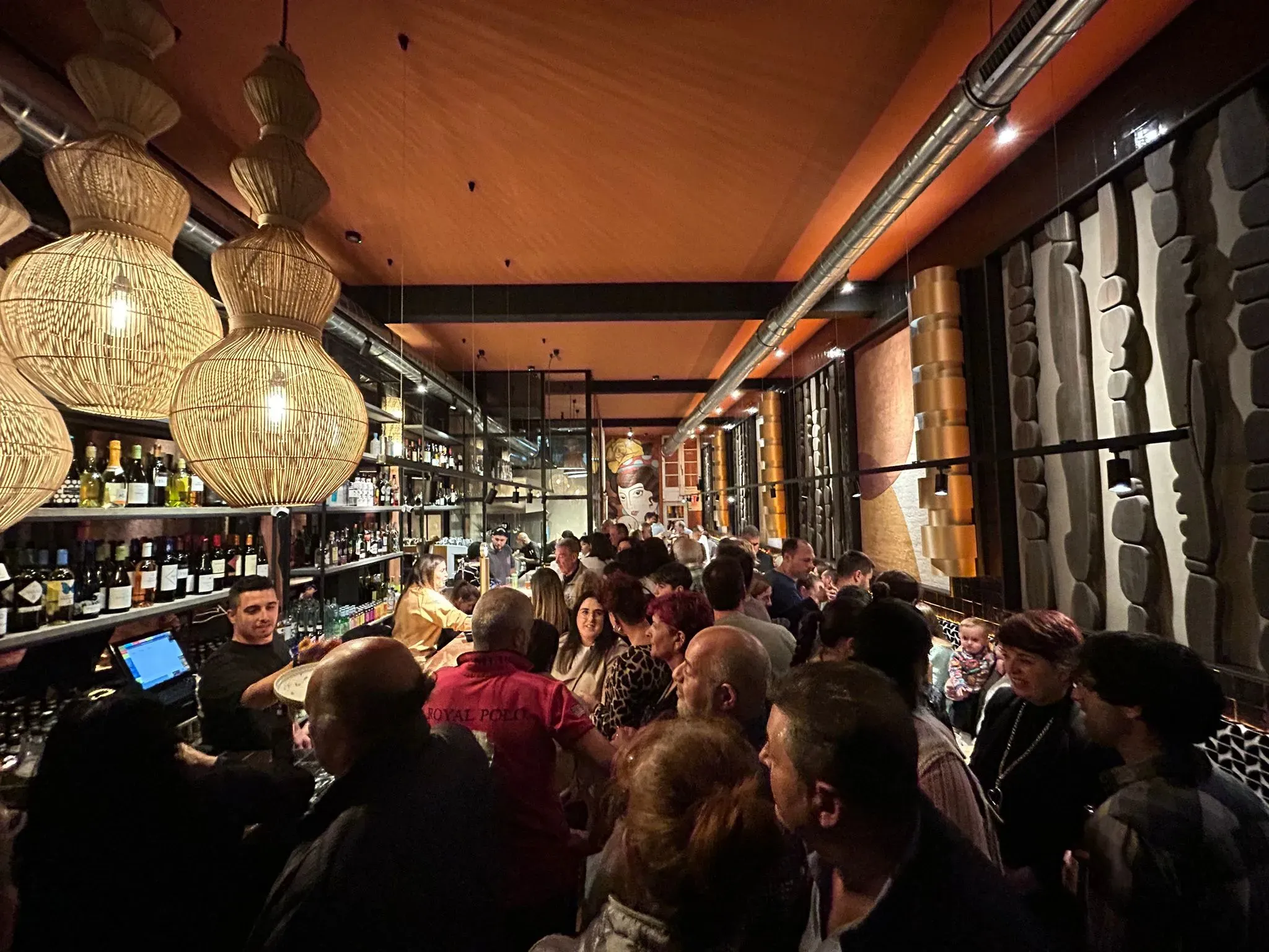 Interior del restaurante