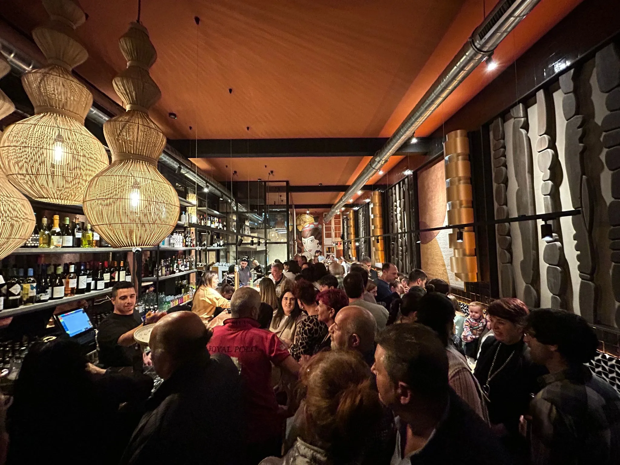Interior del restaurante